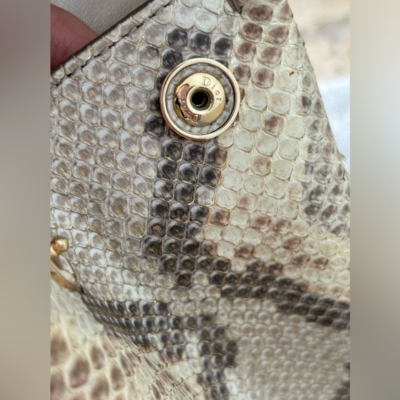 DIOR BAG 
SNAKE SKIN
EXOTIC PYTHON  🐍 - Picture 9 of 12